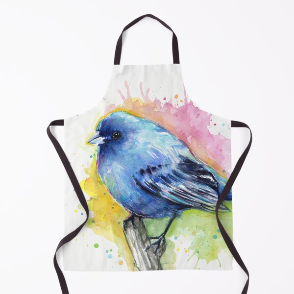 Item preview, Blue Bird Watercolor designed and sold by Olga Shvartsur.