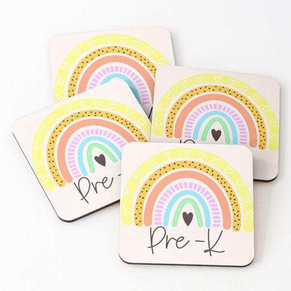 Item preview, Pre-K Bright Rainbow designed and sold by haleyeahdesign.