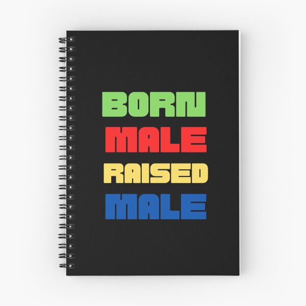 Item preview, Born Male Raised Male Graphic Shirt designed and sold by WilkDesign.