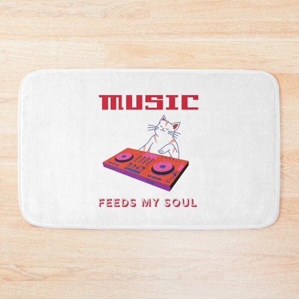 Item preview, Cute cat anime music dj kawaii designed and sold by DesignsbyMona.