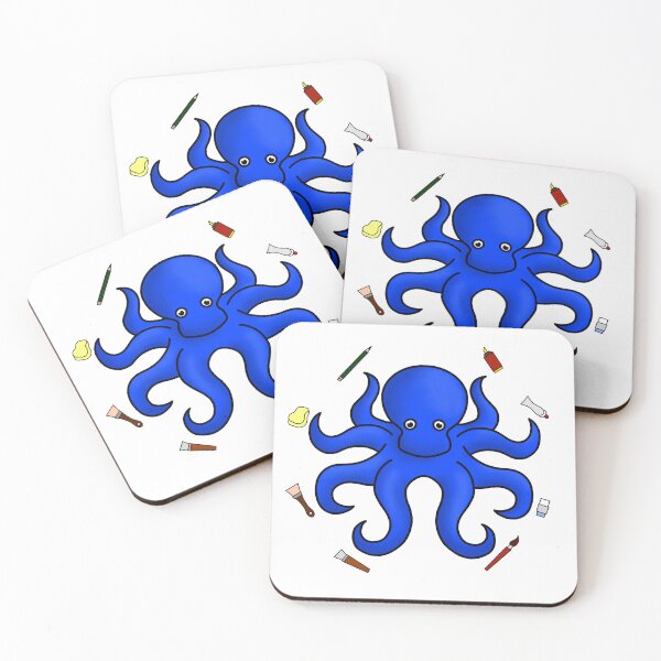 Item preview, octopus of art designed and sold by octo-PS.