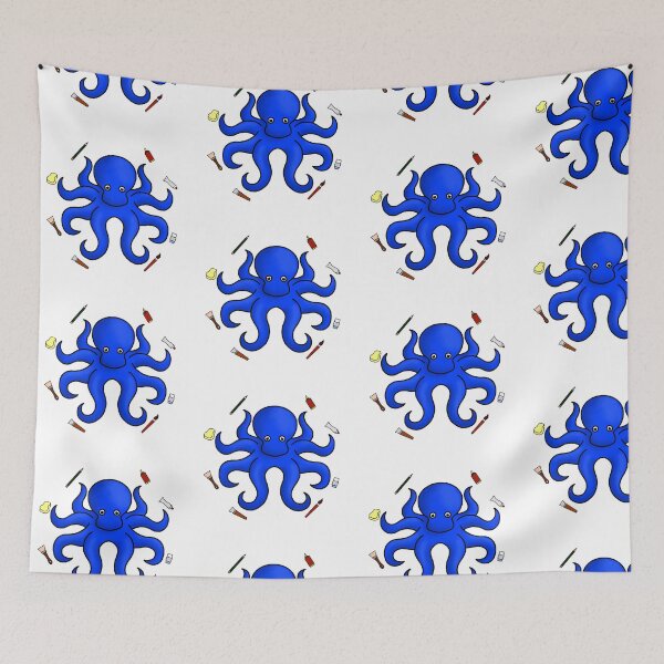 Item preview, octopus of art designed and sold by octo-PS.