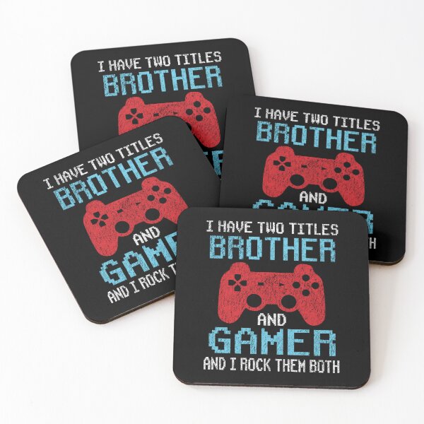 Item preview, I Have Two Titles Brother And Gamer And I Rock Them Both designed and sold by Luna1Shop.