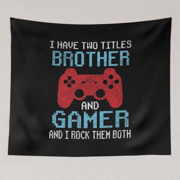 Item preview, I Have Two Titles Brother And Gamer And I Rock Them Both designed and sold by Luna1Shop.