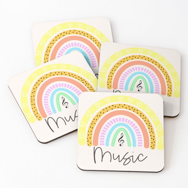 Item preview, Music Bright Rainbow designed and sold by haleyeahdesign.