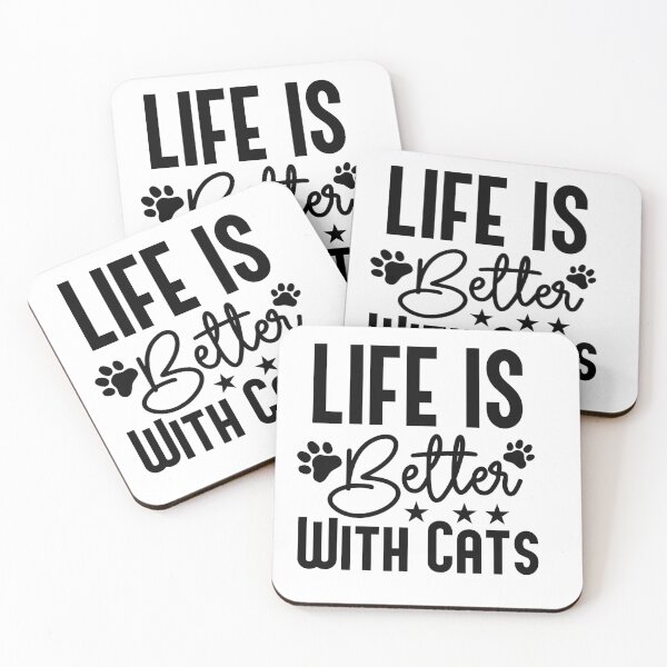 Item preview, Life is Better with Cats  designed and sold by McPurrface.
