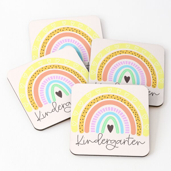 Item preview, Kindergarten Bright Rainbow designed and sold by haleyeahdesign.