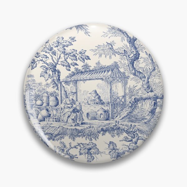 Item preview, Toile de Jouy Patterns designed and sold by jazzcats.