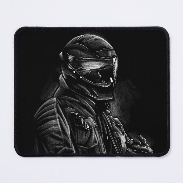 Item preview, Biker in Gear Portrait ATGATT designed and sold by lolotees.