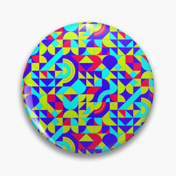Item preview, geometric colorful patterns conceptual Art - Abstract Neo Geo graphic design designed and sold by Design Repo.