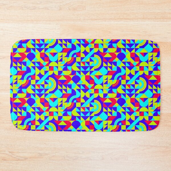 Item preview, geometric colorful patterns conceptual Art - Abstract Neo Geo graphic design designed and sold by Design Repo.