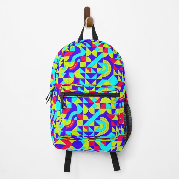 Item preview, geometric colorful patterns conceptual Art - Abstract Neo Geo graphic design designed and sold by Design Repo.