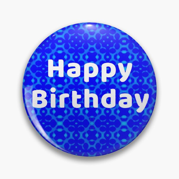 Item preview, Happy Birthday (blue) designed and sold by Amanda1775.
