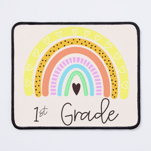 Item preview, First Grade Bright Rainbow designed and sold by haleyeahdesign.