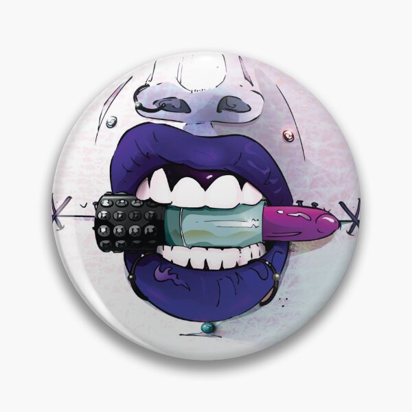 Item preview, fantasma de puntada de labios designed and sold by LexiBubble.