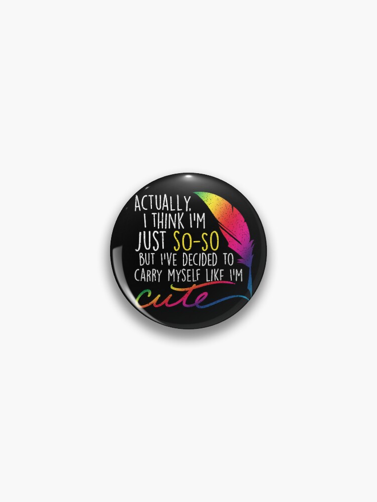You Think You're Cute? Our Flag Means Death Pin | Redbubble
