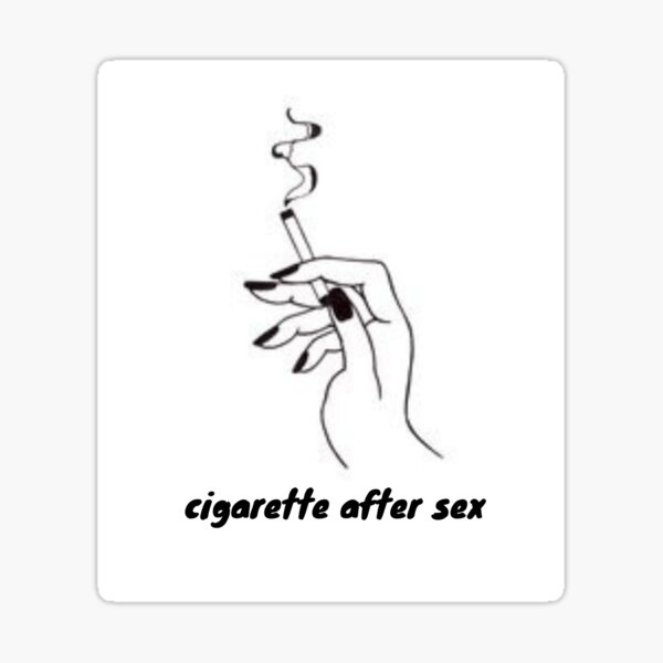 Cigarettes After Sex Band Music Sex Cigarettes After Album Sticker For Sale By