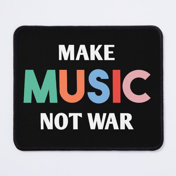Item preview, Make Music Not War  designed and sold by Tema EL.