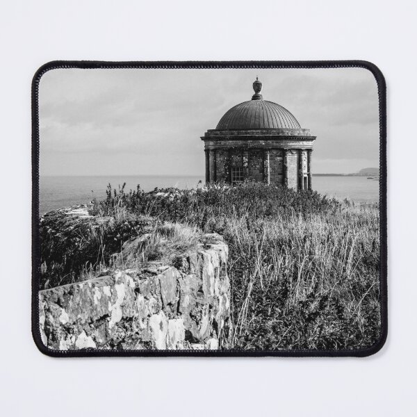 Item preview, Mussenden Temple Castlerock in Black and White designed and sold by articlave.