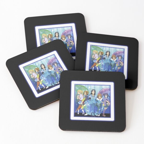 Item preview, K-ON in Spring! Purple Neon (on Black) designed and sold by epinkb.