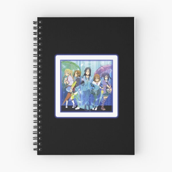 Item preview, K-ON in Spring! Purple Neon (on Black) designed and sold by epinkb.