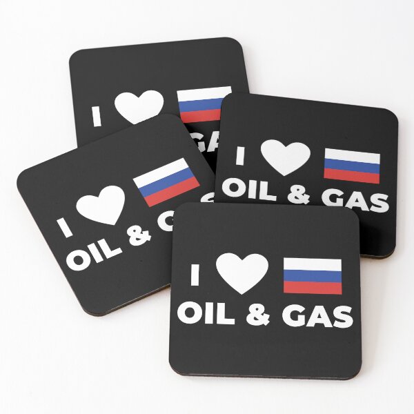 Item preview, I LOVE RUSSIAN OIL AND GAS designed and sold by Mclickster.
