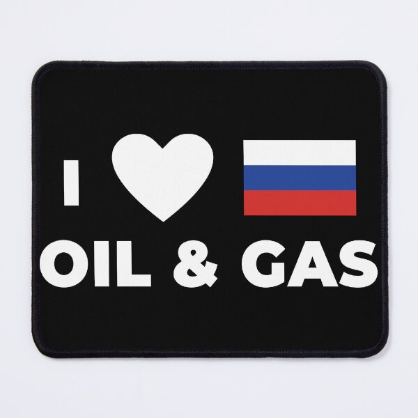 Item preview, I LOVE RUSSIAN OIL AND GAS designed and sold by Mclickster.