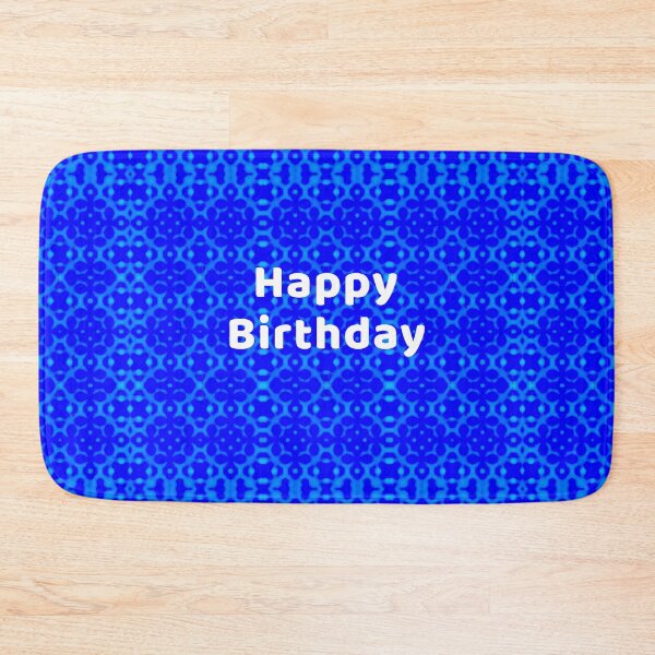 Item preview, Happy Birthday (blue) designed and sold by Amanda1775.