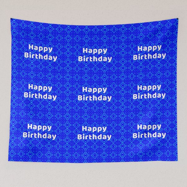 Item preview, Happy Birthday (blue) designed and sold by Amanda1775.