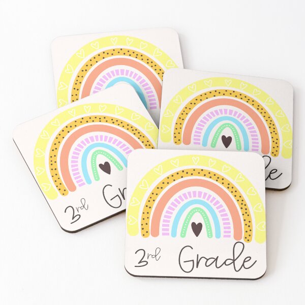 Artikelvorschau, Heller Regenbogen der dritten Klasse entworfen und verkauft von haleyeahdesign.