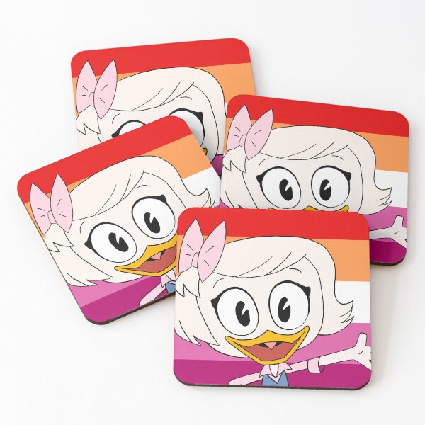 Item preview, Webby VanderQuack - Lesbian Flag designed and sold by latee-hatee.