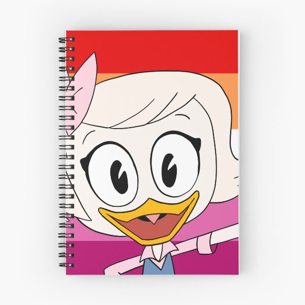 Item preview, Webby VanderQuack - Lesbian Flag designed and sold by latee-hatee.