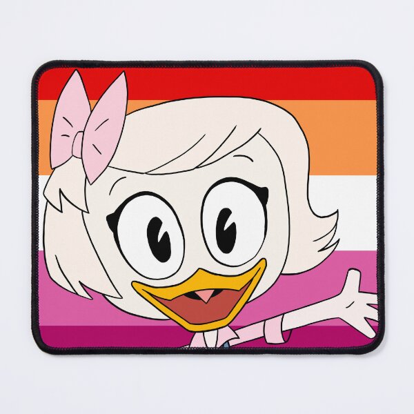 Item preview, Webby VanderQuack - Lesbian Flag designed and sold by latee-hatee.