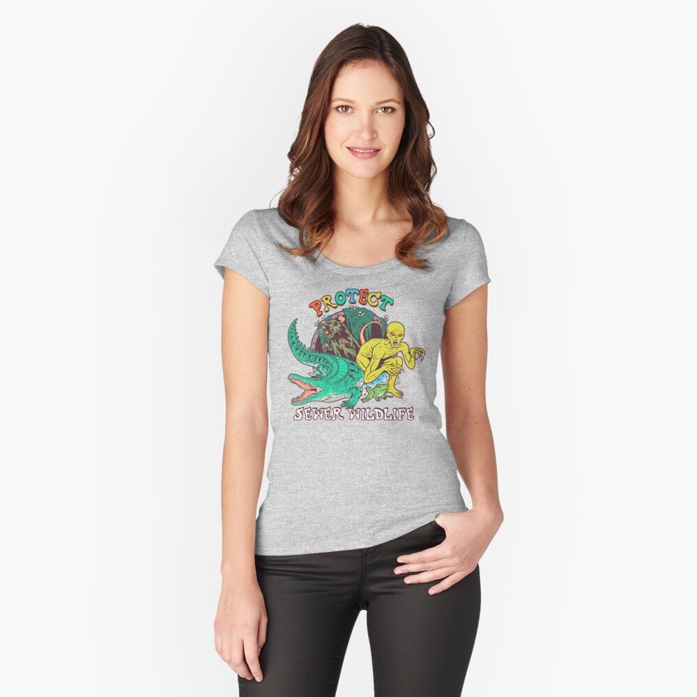 Item preview, Fitted Scoop T-Shirt designed and sold by wytrab8.