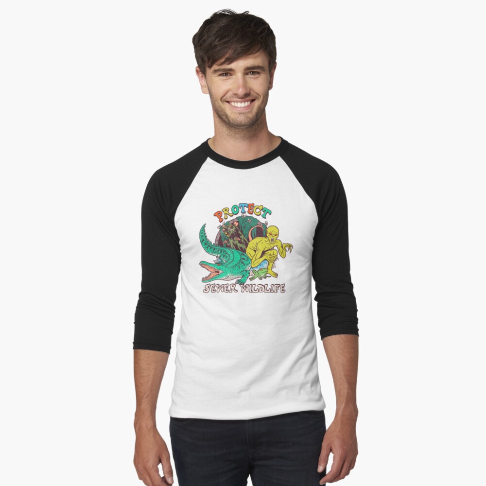 Item preview, Baseball ¾ Sleeve T-Shirt designed and sold by wytrab8.