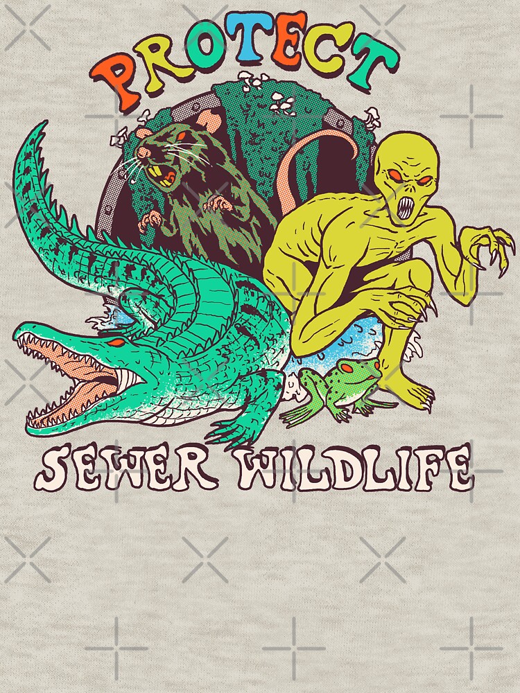 Thumbnail 7 of 7, Essential T-Shirt, Protect Sewer Wildlife designed and sold by wytrab8.