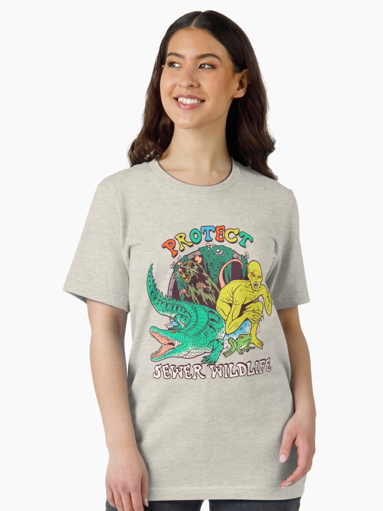 Thumbnail 2 of 7, Essential T-Shirt, Protect Sewer Wildlife designed and sold by wytrab8.