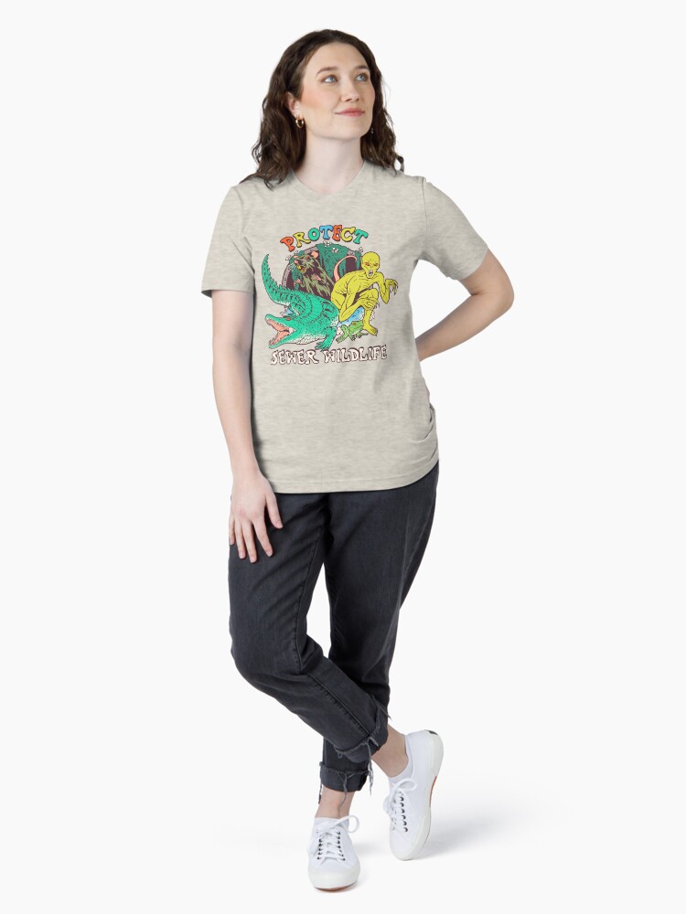 Thumbnail 4 of 7, Essential T-Shirt, Protect Sewer Wildlife designed and sold by wytrab8.