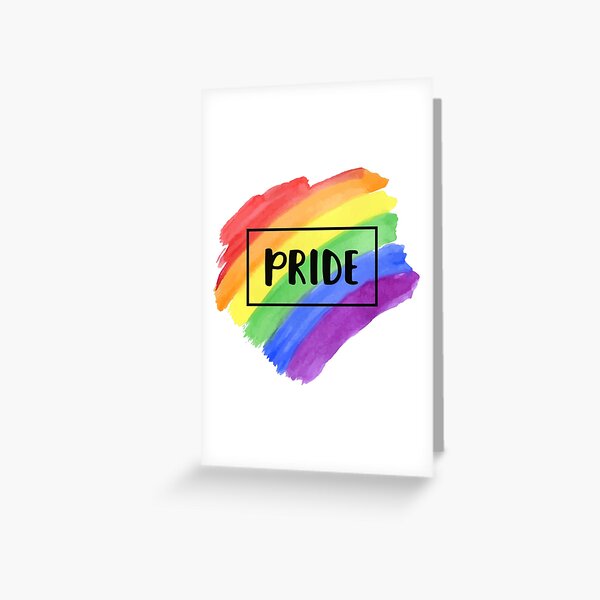lgbt Greeting Card