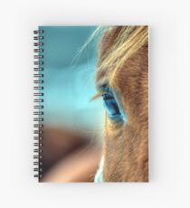 Horse Eye Spiral Notebook