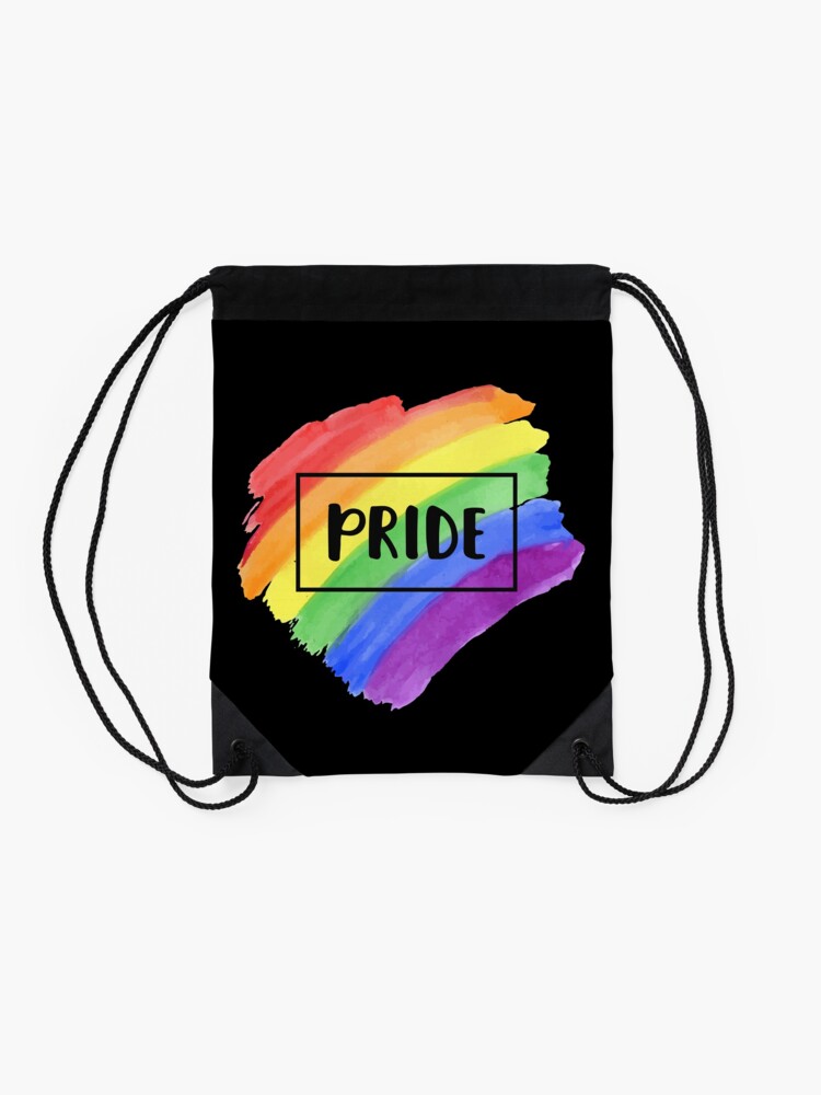 Alternate view of lgbt Drawstring Bag