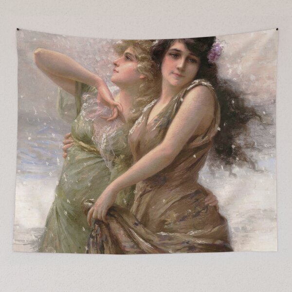 Item preview, Victorian Art Winter, by Edouard Bisson , L’Inverno Édouard Bisson designed and sold by TeeARTHY.