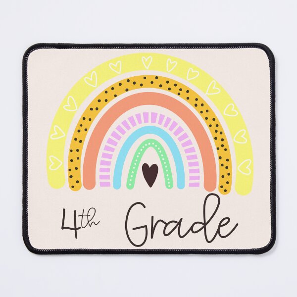 Item preview, Fourth Grade Bright Rainbow designed and sold by haleyeahdesign.