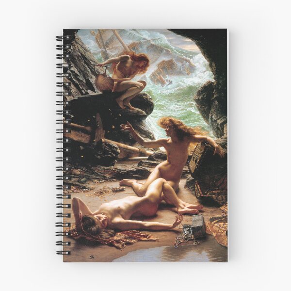 Item preview, Cave of the Storm Nymphs - Sir Edward Poynter   , Cave  Storm Nymphs designed and sold by TeeARTHY.