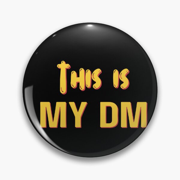 Item preview, This Is My DM Graphic Shirt designed and sold by WilkDesign.