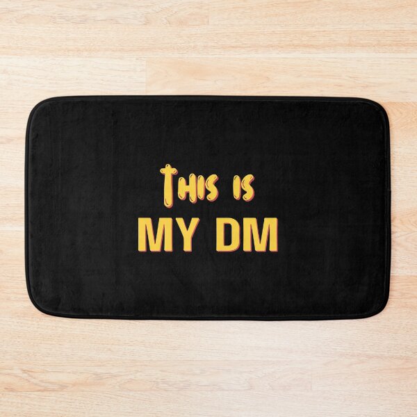 Item preview, This Is My DM Graphic Shirt designed and sold by WilkDesign.