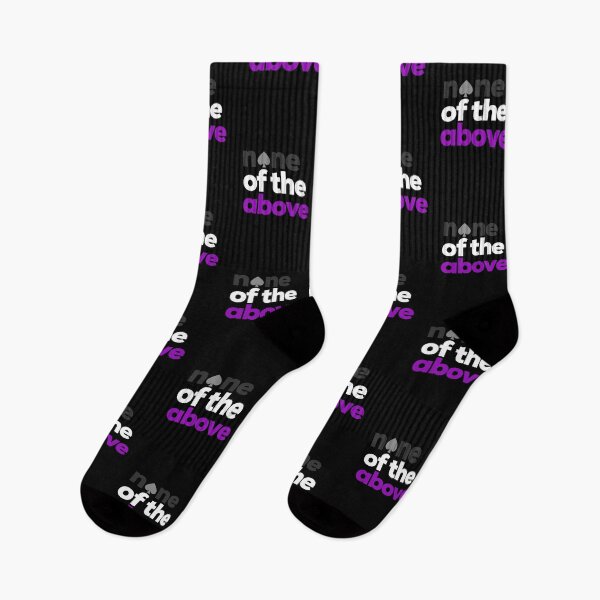 Item preview, None of the Above Ace. Asexual Pride designed and sold by Subtle Pride Shop.