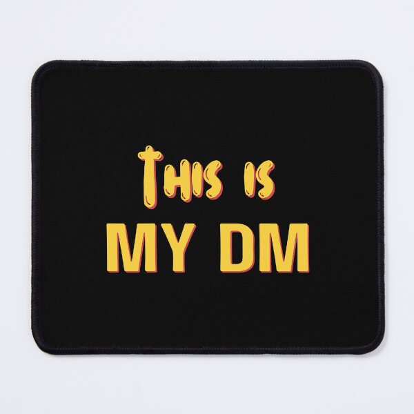 Item preview, This Is My DM Graphic Shirt designed and sold by WilkDesign.