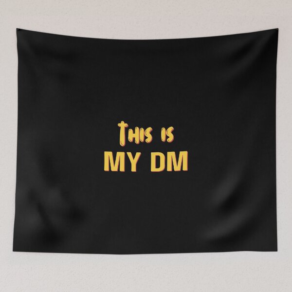 Item preview, This Is My DM Graphic Shirt designed and sold by WilkDesign.