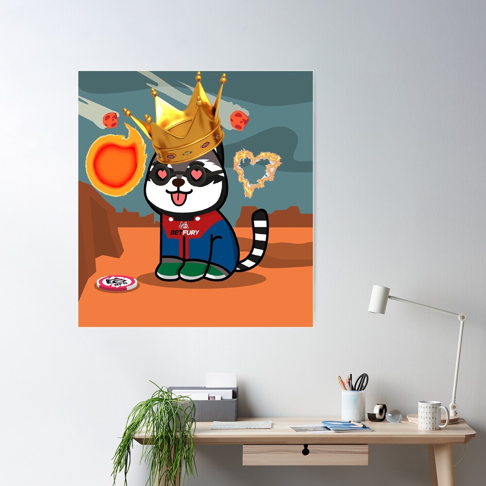 Art Poster Lucky Cat